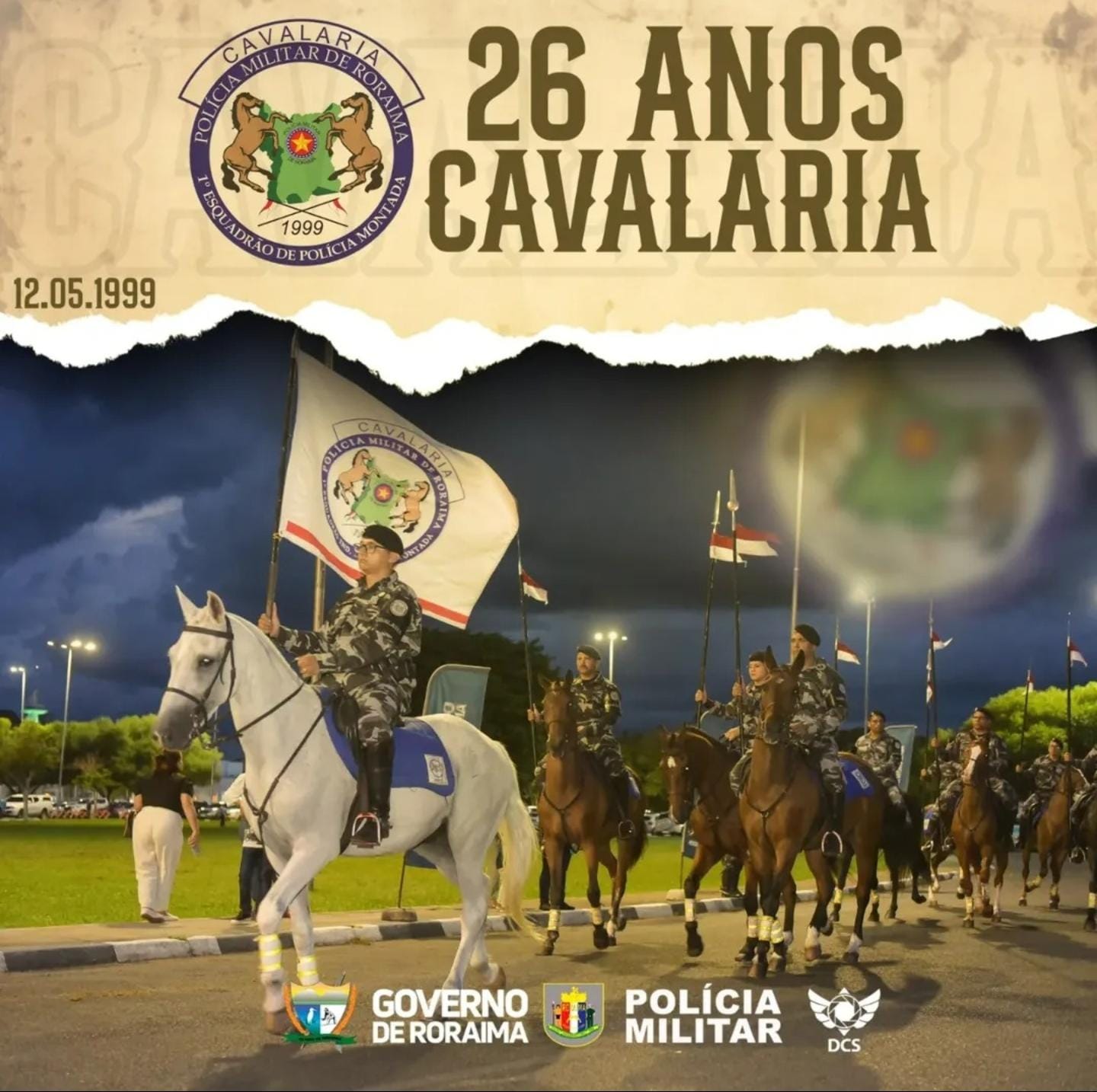 Cavalaria PMRR completa 26 anos
